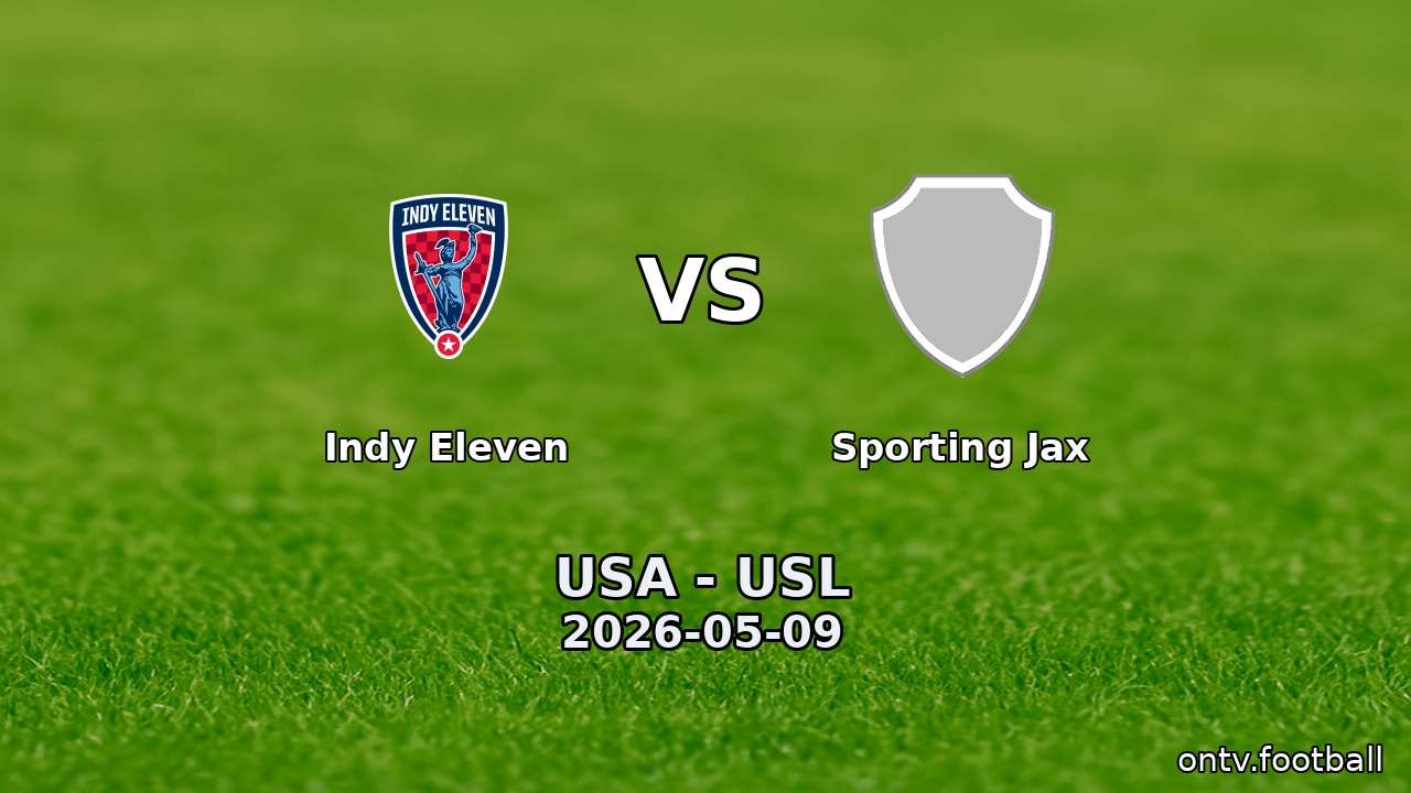 Indy Eleven vs Sporting Jax