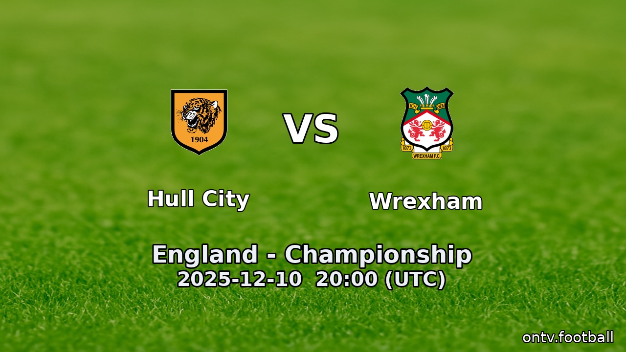 Hull City vs Wrexham