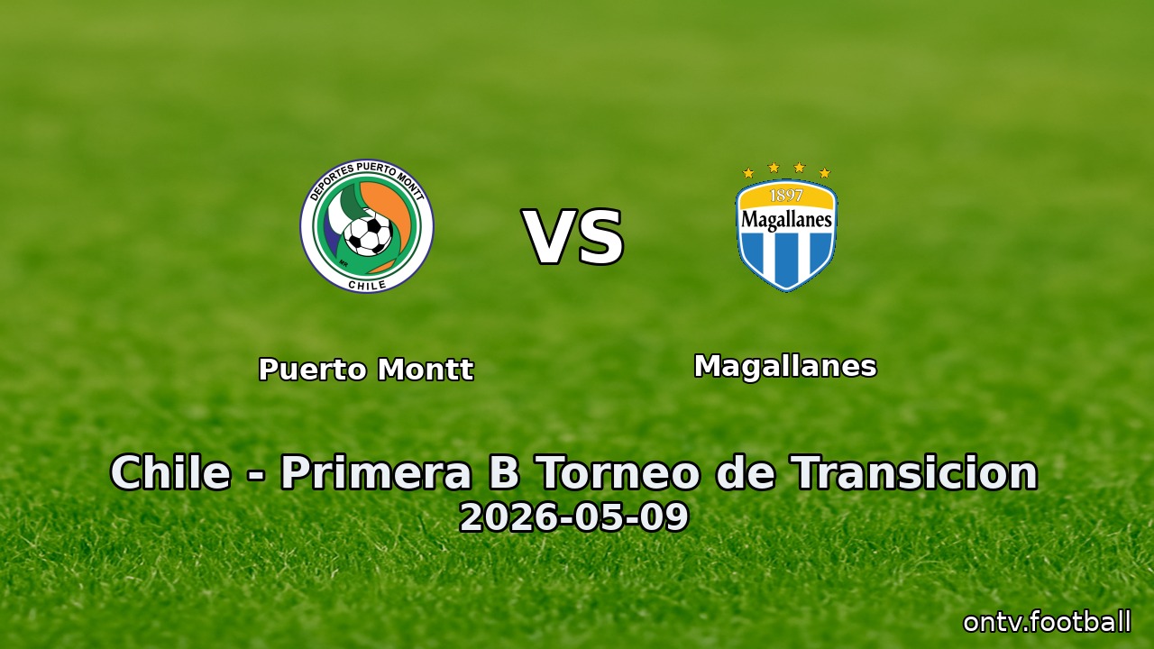 Puerto Montt vs Magallanes