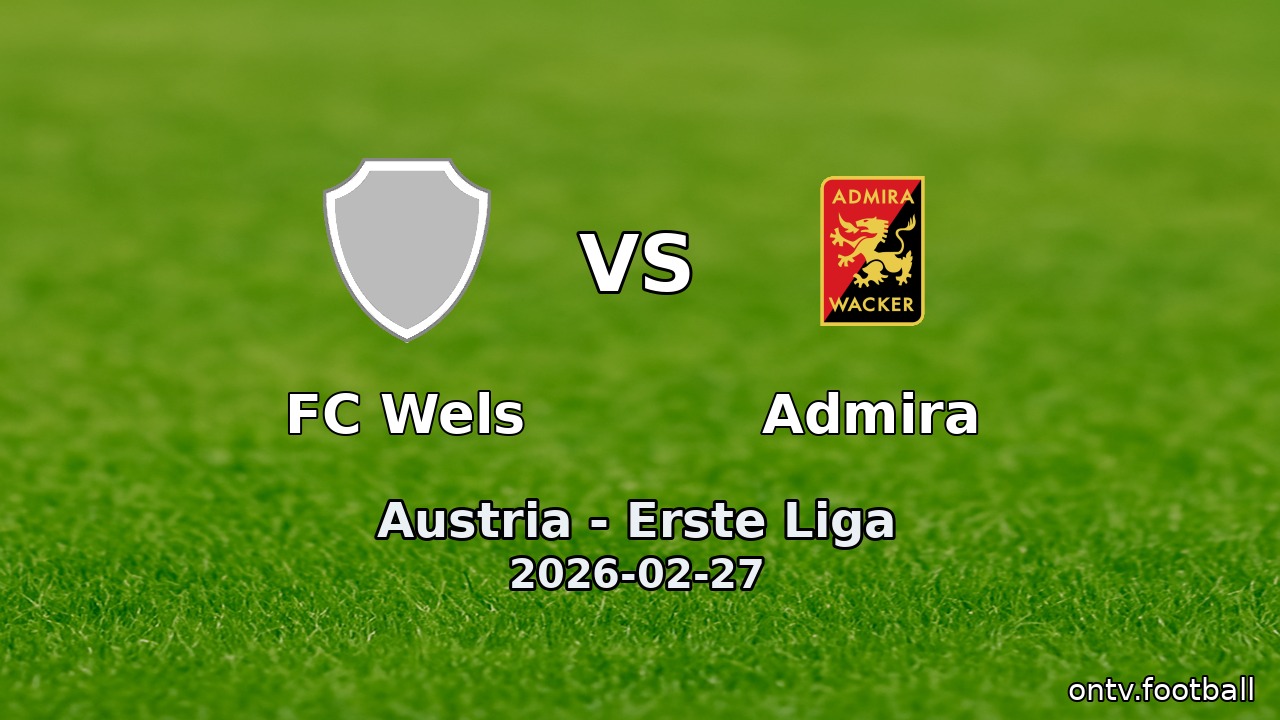 FC Wels vs Admira