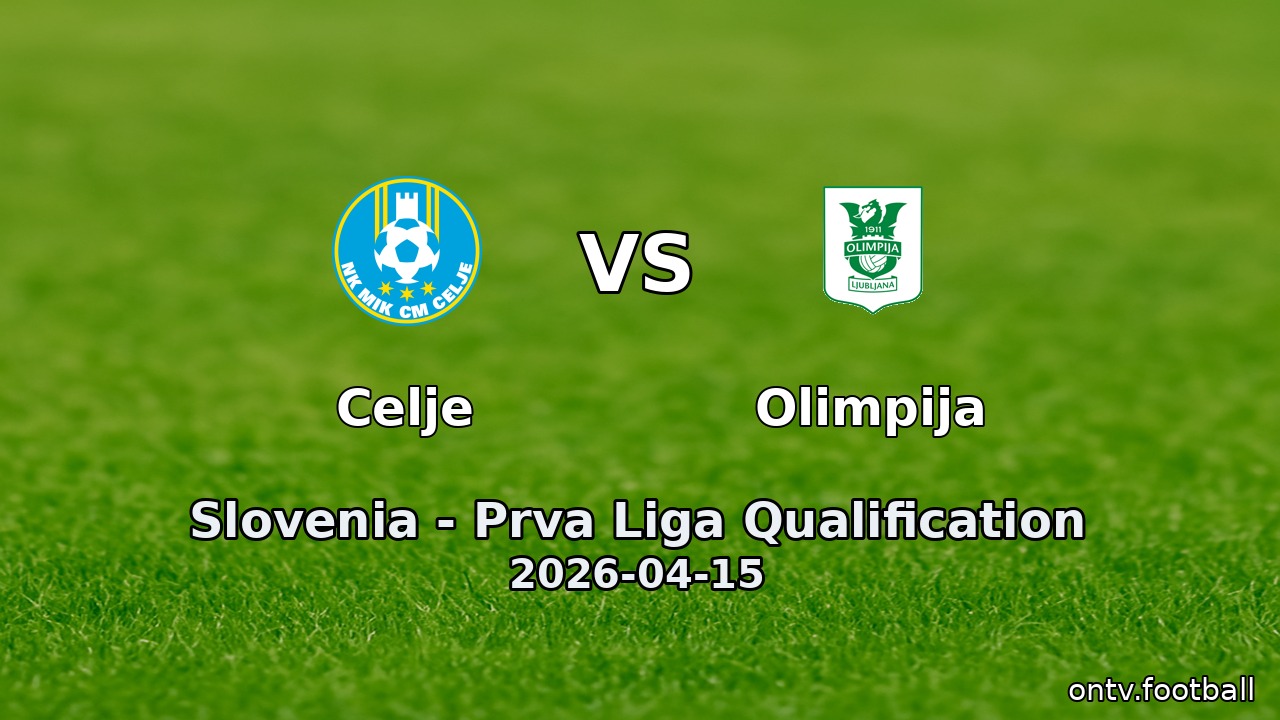 Celje vs Olimpija