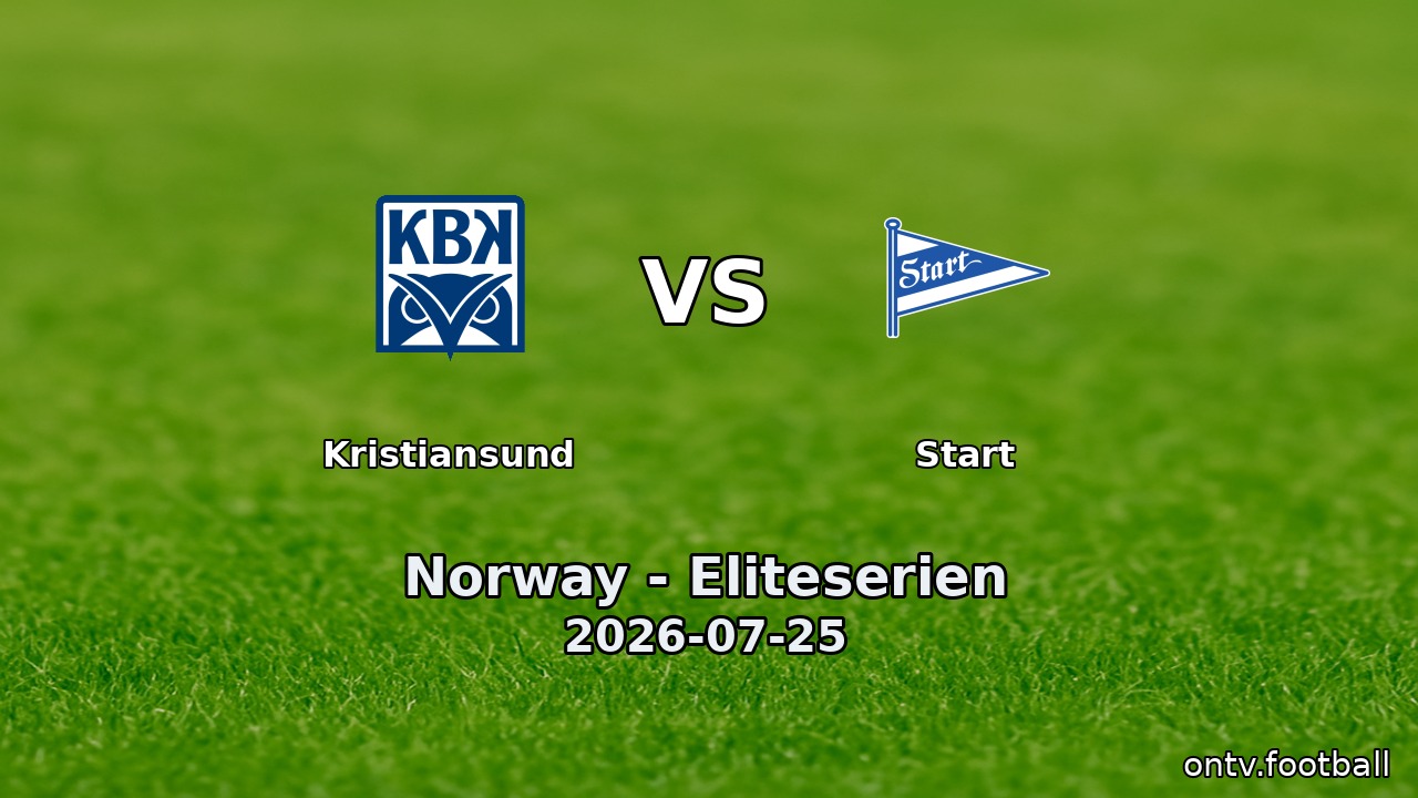 Kristiansund vs Start
