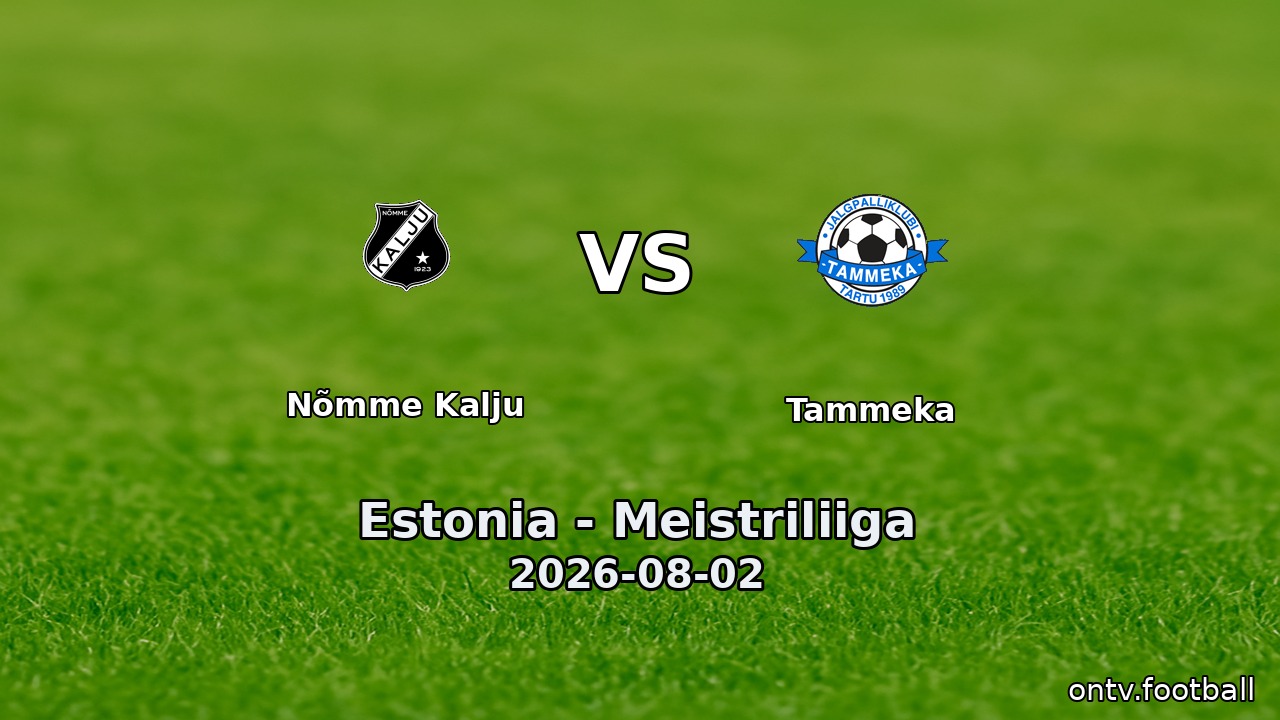 Nõmme Kalju vs Tammeka