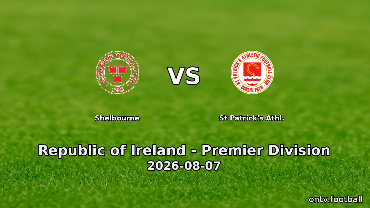 Shelbourne vs St Patrick's Athl.