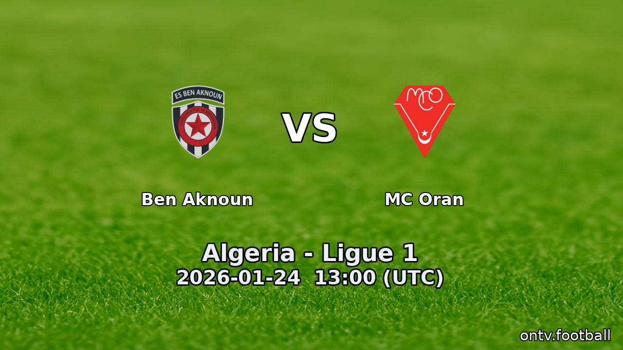 Ben Aknoun vs MC Oran