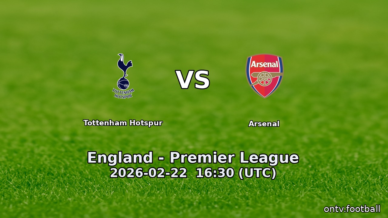 Tottenham Hotspur vs Arsenal
