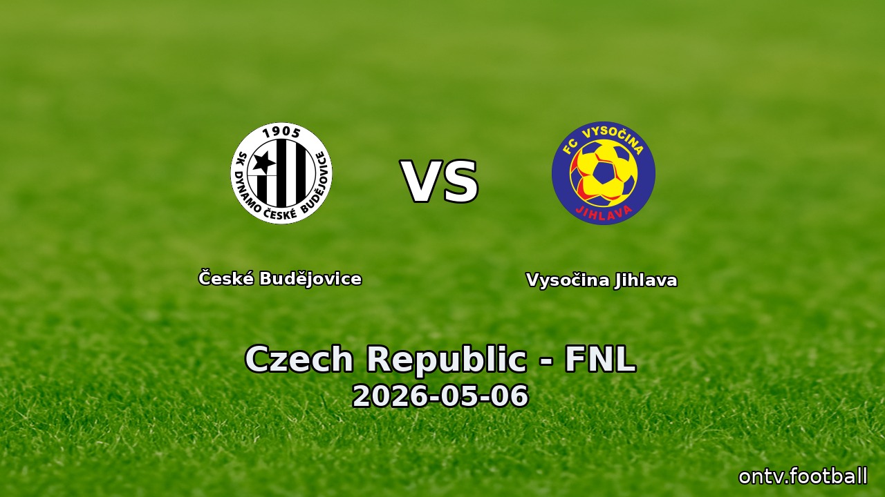 České Budějovice vs Vysočina Jihlava