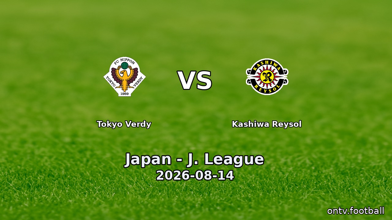 Tokyo Verdy vs Kashiwa Reysol