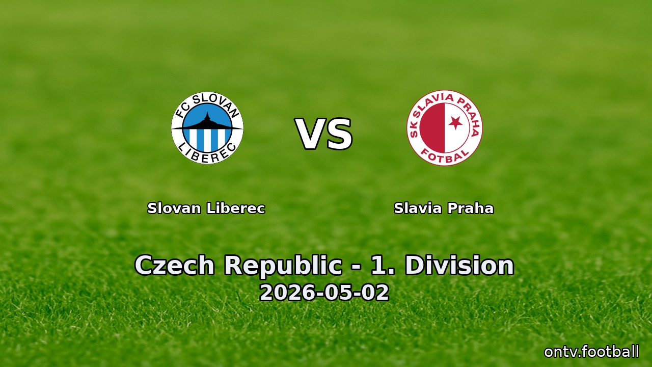 Slovan Liberec vs Slavia Praha