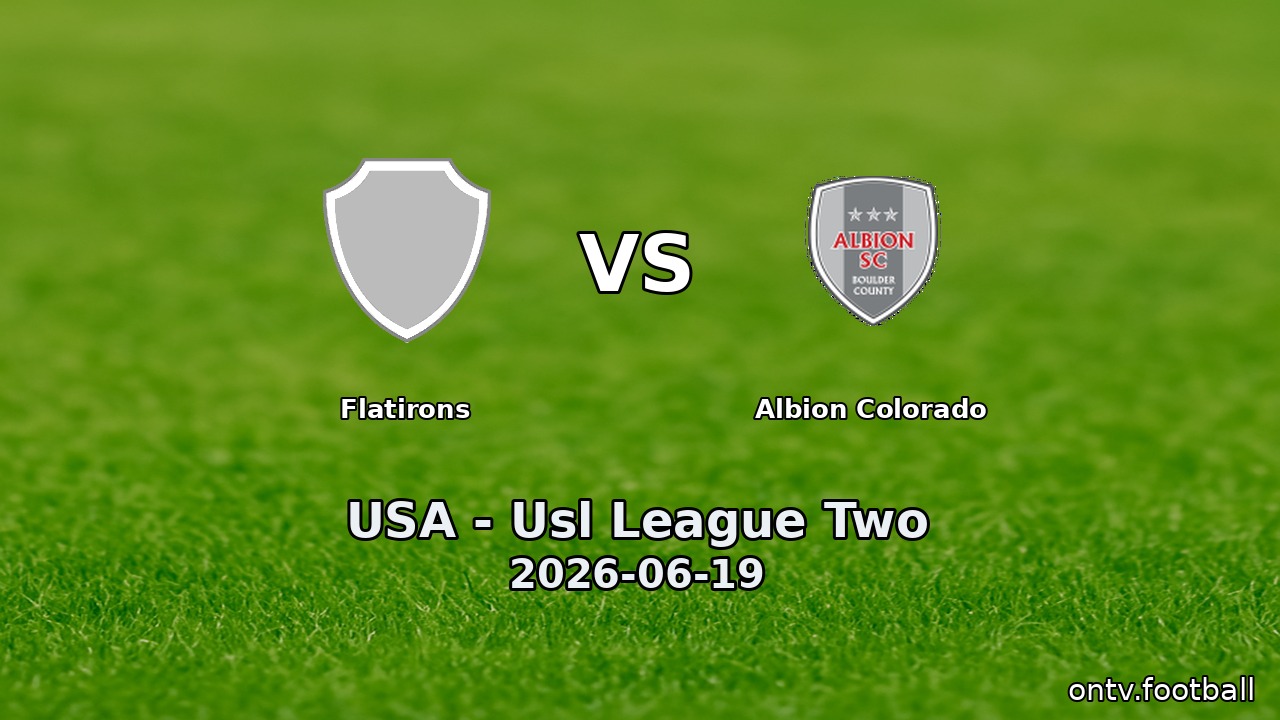 Flatirons vs Albion Colorado