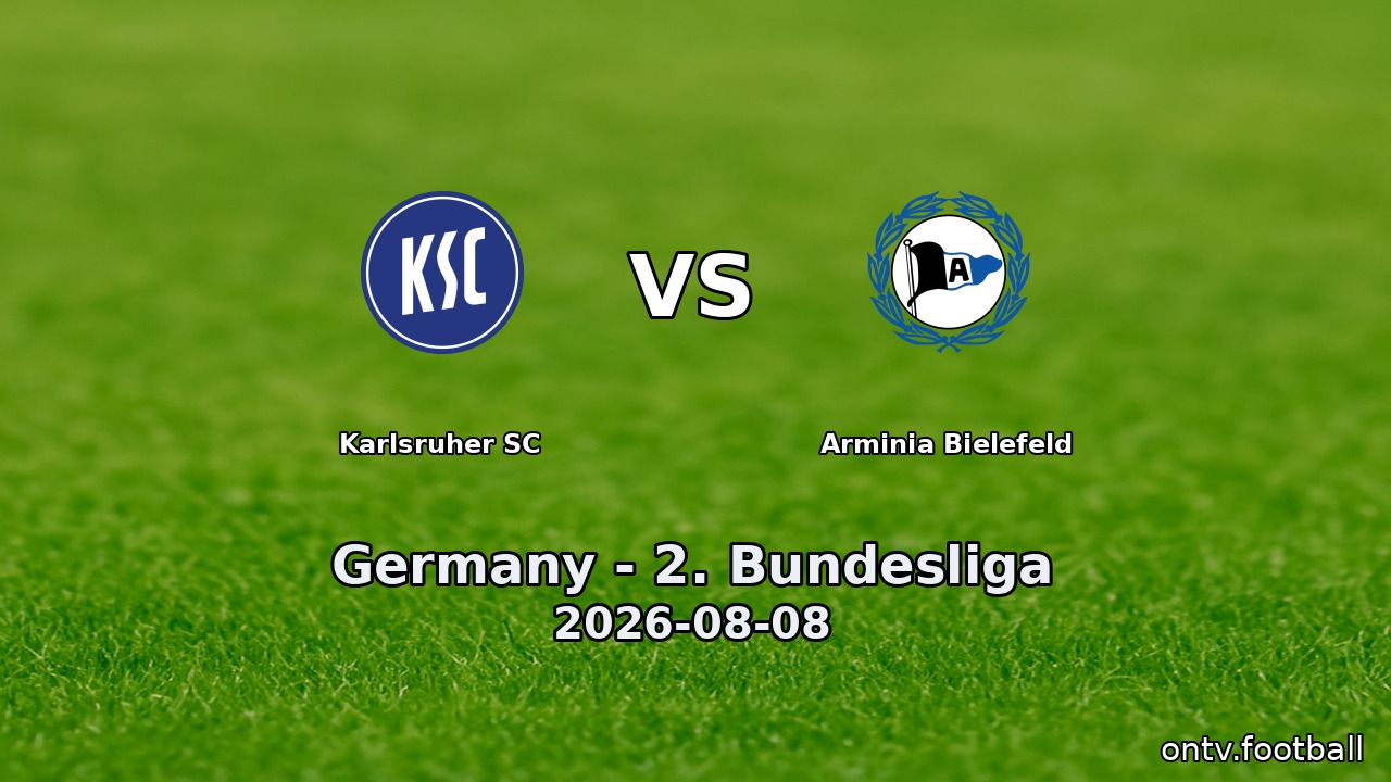 Karlsruher SC vs Arminia Bielefeld