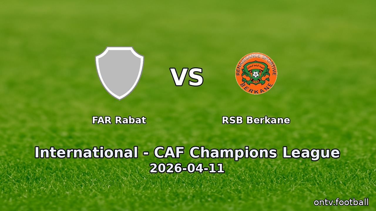 FAR Rabat vs RSB Berkane