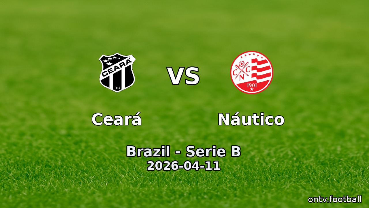 Ceará vs Náutico