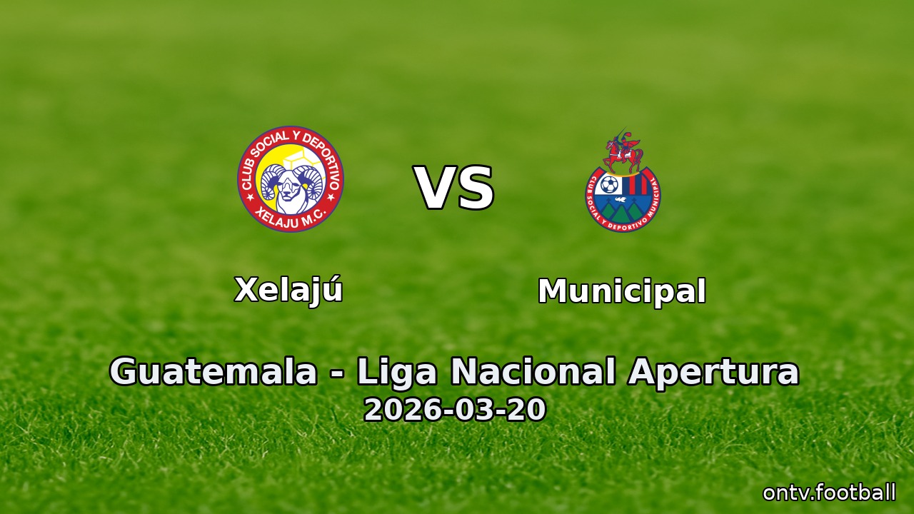 Xelajú vs Municipal