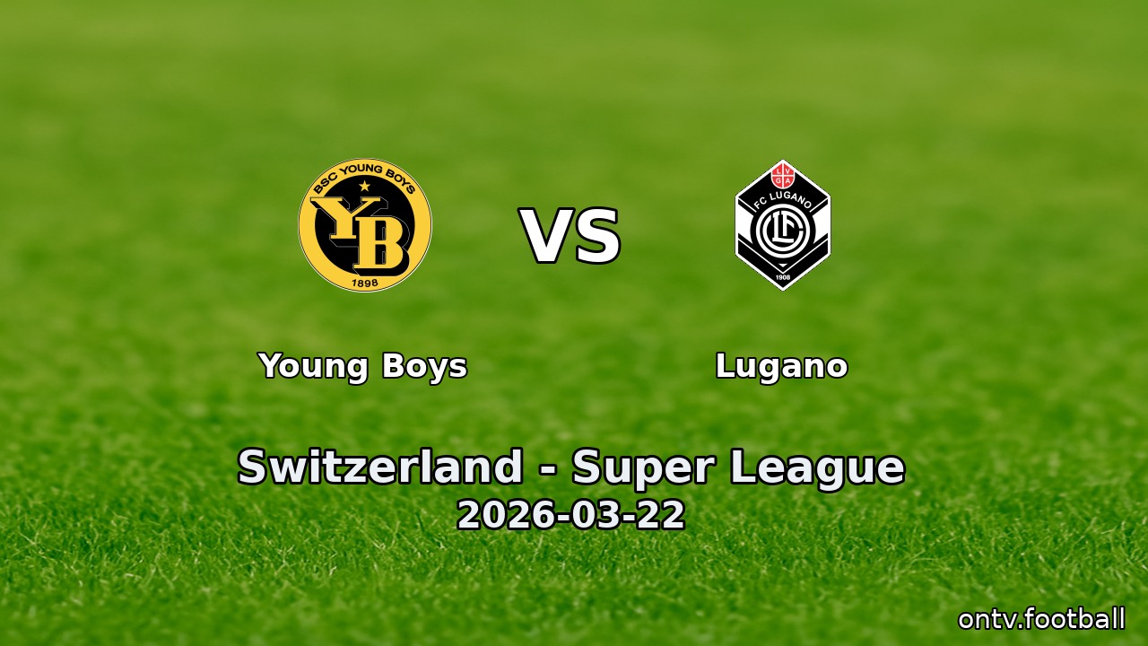 Young Boys vs Lugano