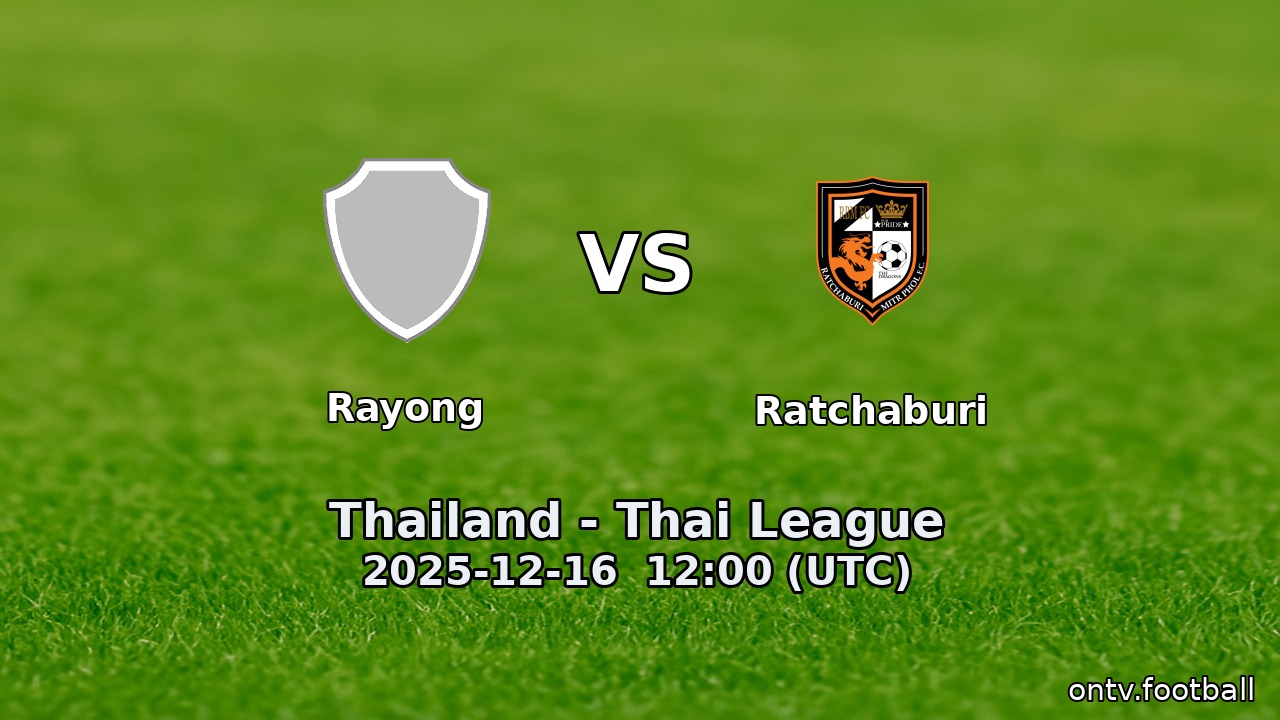 Rayong vs Ratchaburi