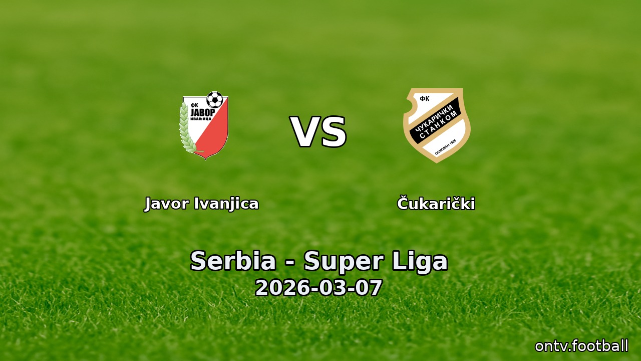 Javor Ivanjica vs Čukarički