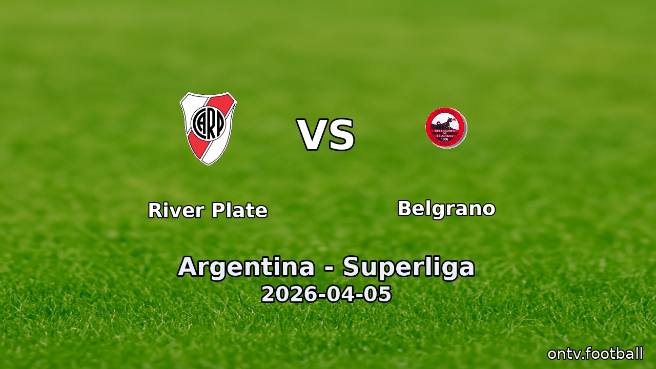 River Plate vs Belgrano