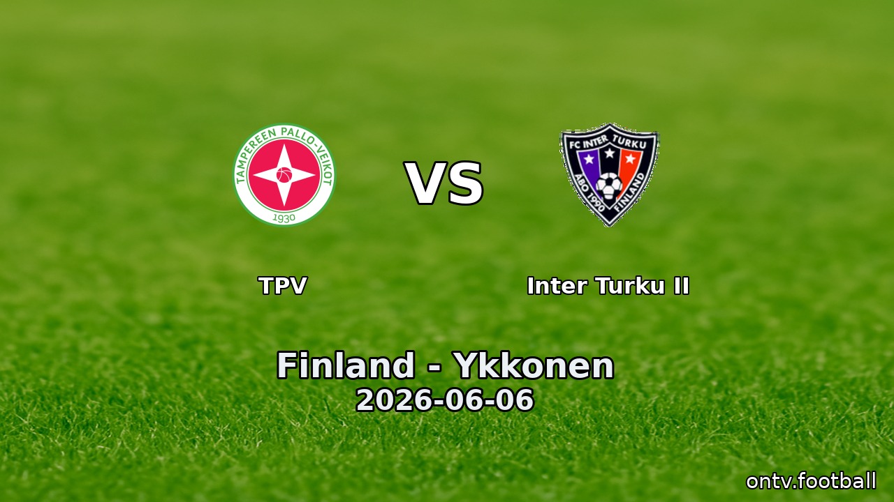 TPV vs Inter Turku II