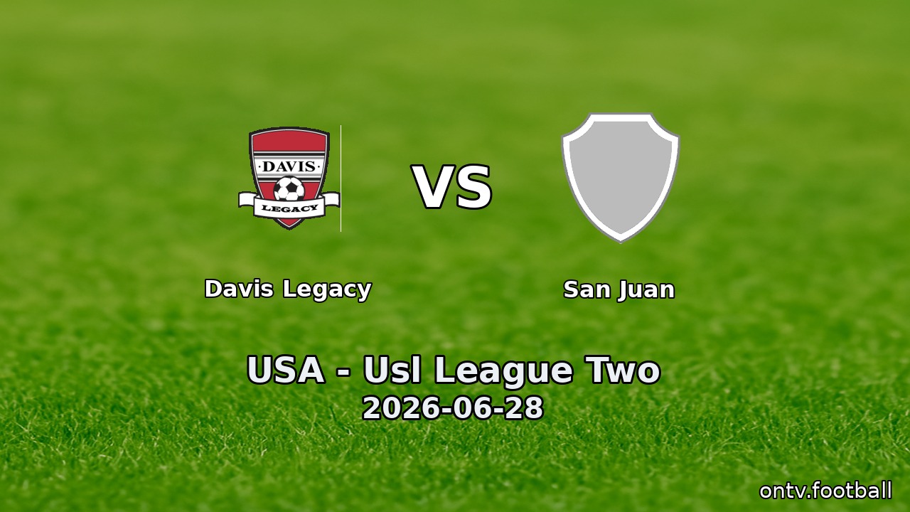 Davis Legacy vs San Juan