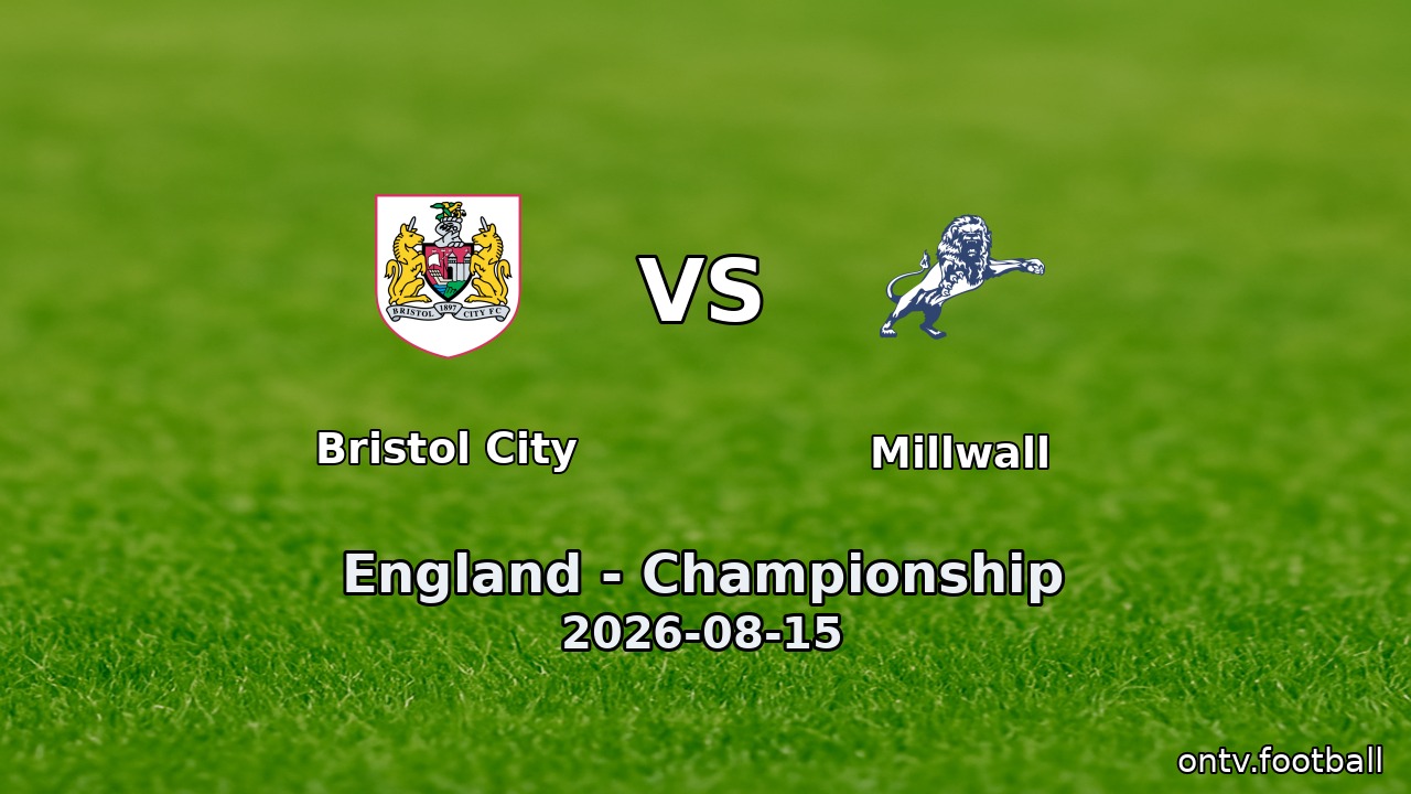 Bristol City vs Millwall