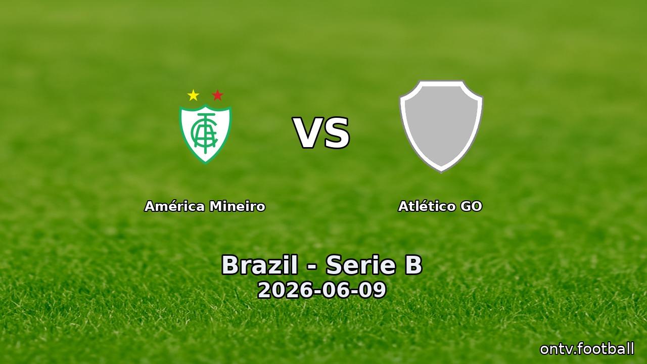 América Mineiro vs Atlético GO