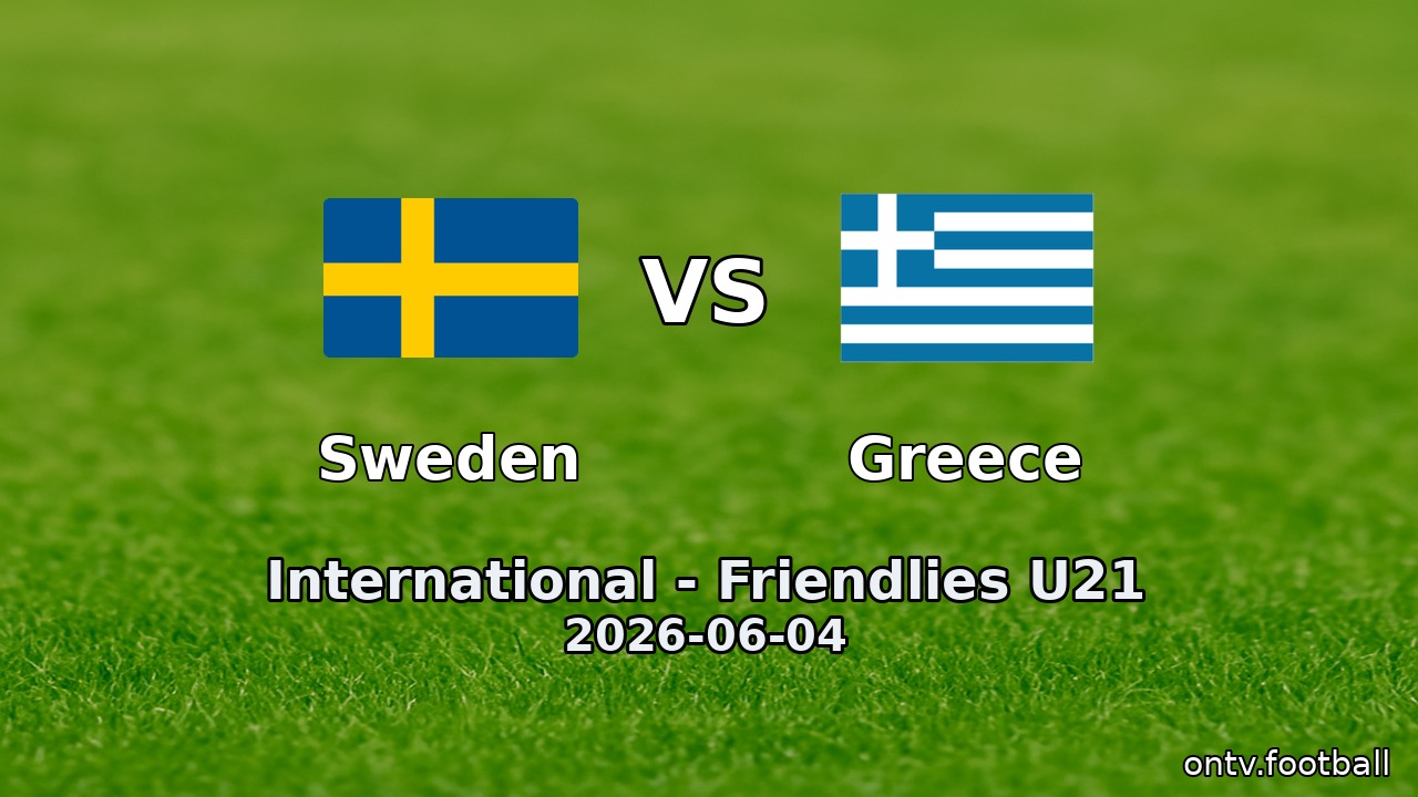 Sweden vs Greece