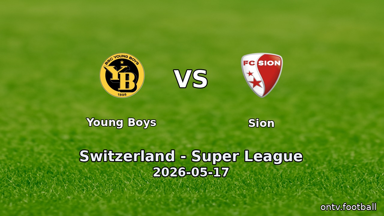 Young Boys vs Sion