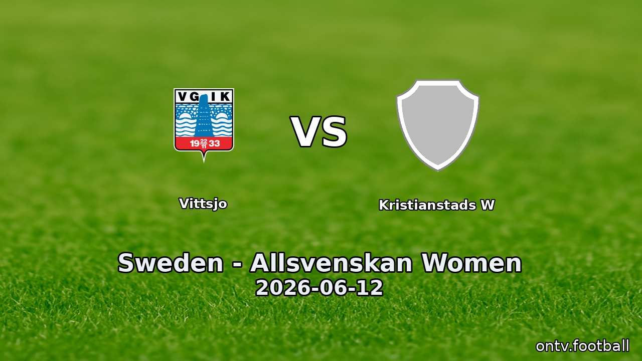 Vittsjo vs Kristianstads W