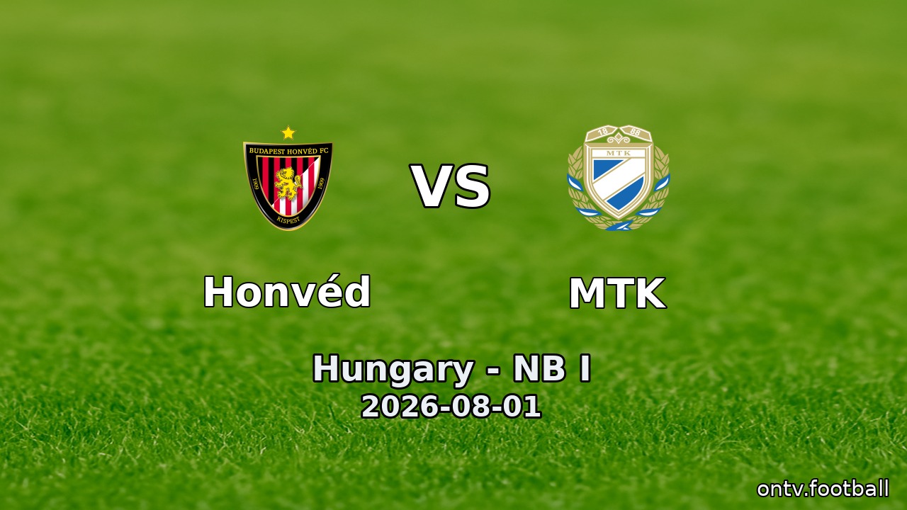Honvéd vs MTK