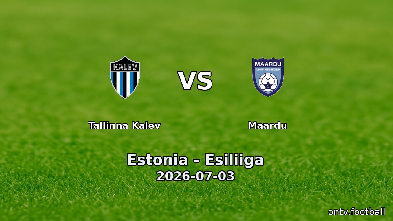 Tallinna Kalev vs Maardu