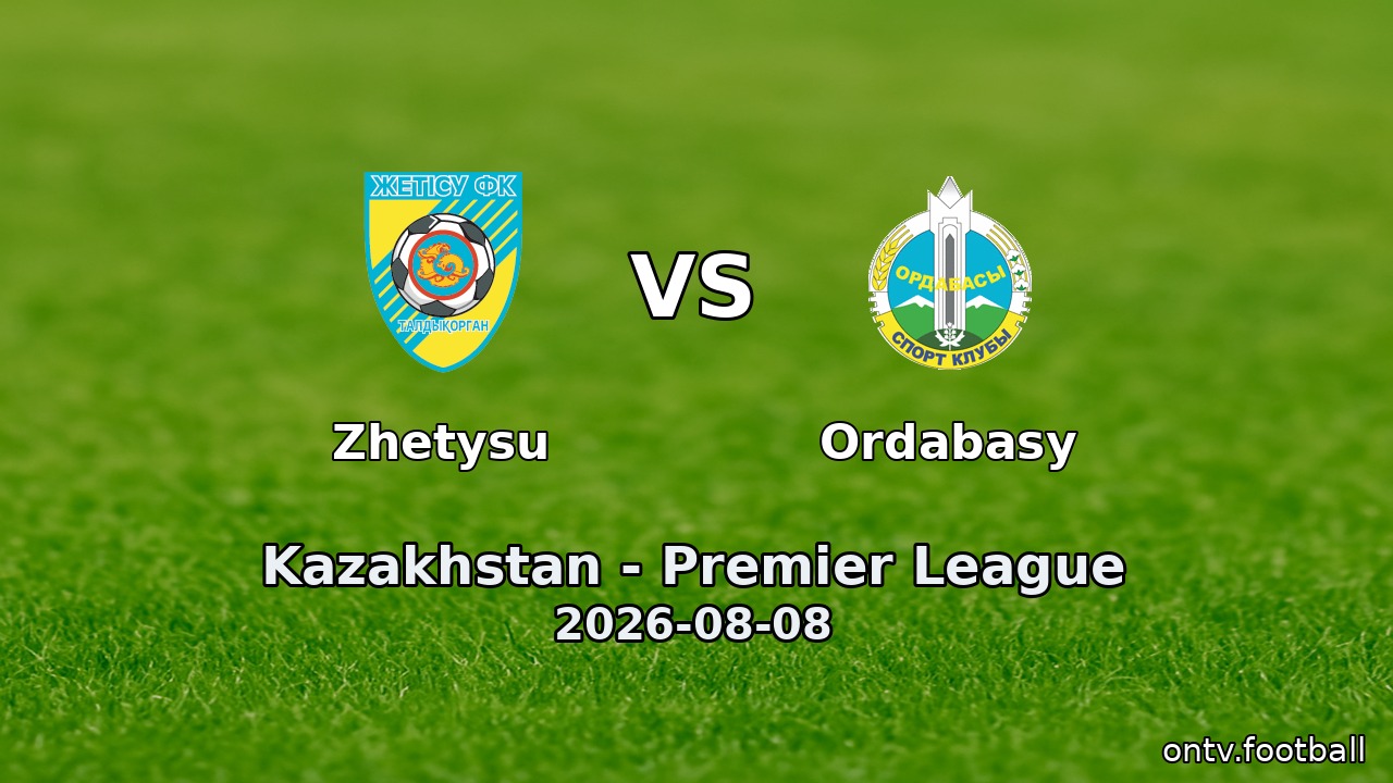 Zhetysu vs Ordabasy