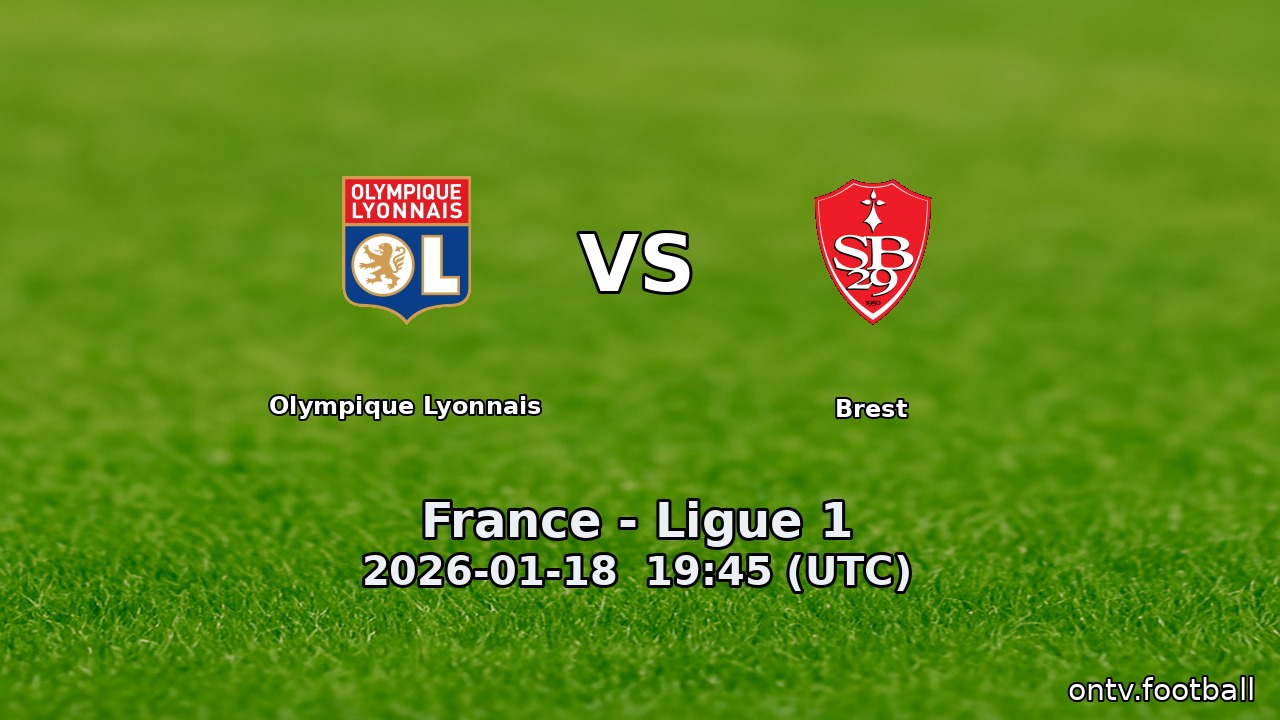 Olympique Lyonnais vs Brest