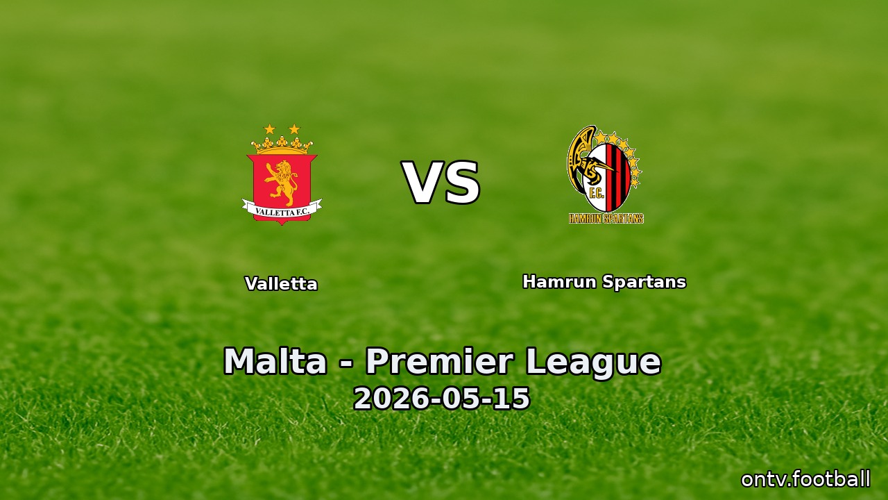 Valletta vs Hamrun Spartans