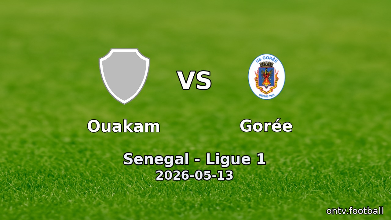 Ouakam vs Gorée