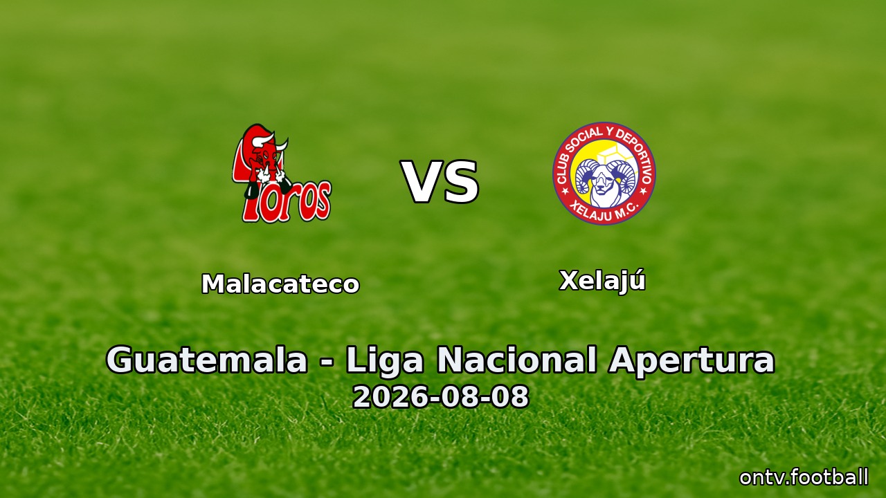 Malacateco vs Xelajú