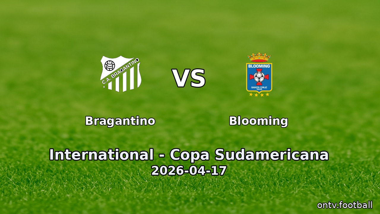 Bragantino vs Blooming