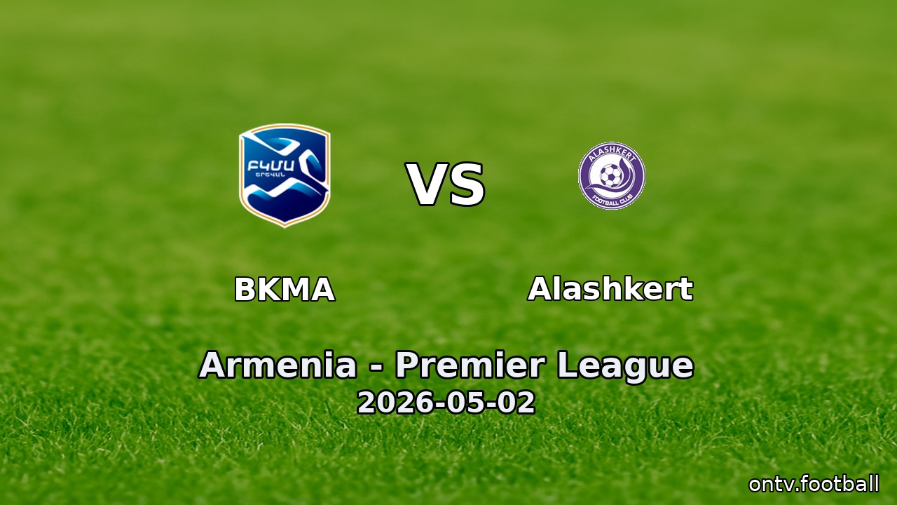 BKMA vs Alashkert