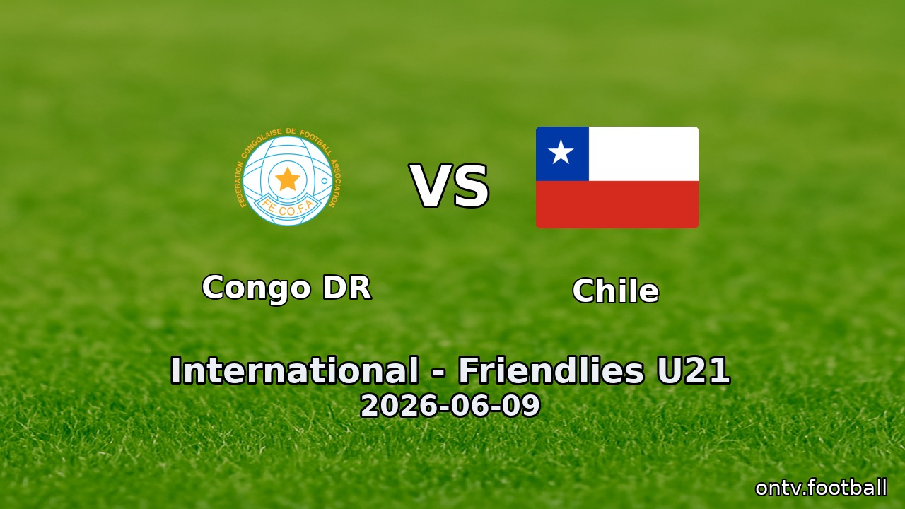 Congo DR vs Chile