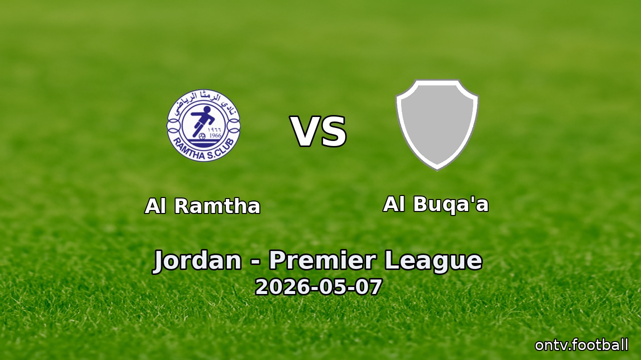 Al Ramtha vs Al Buqa'a