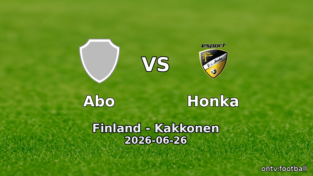 Abo vs Honka