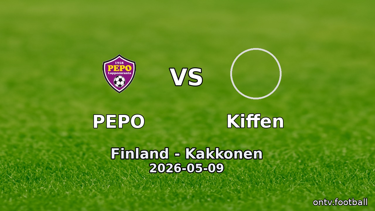 PEPO vs Kiffen