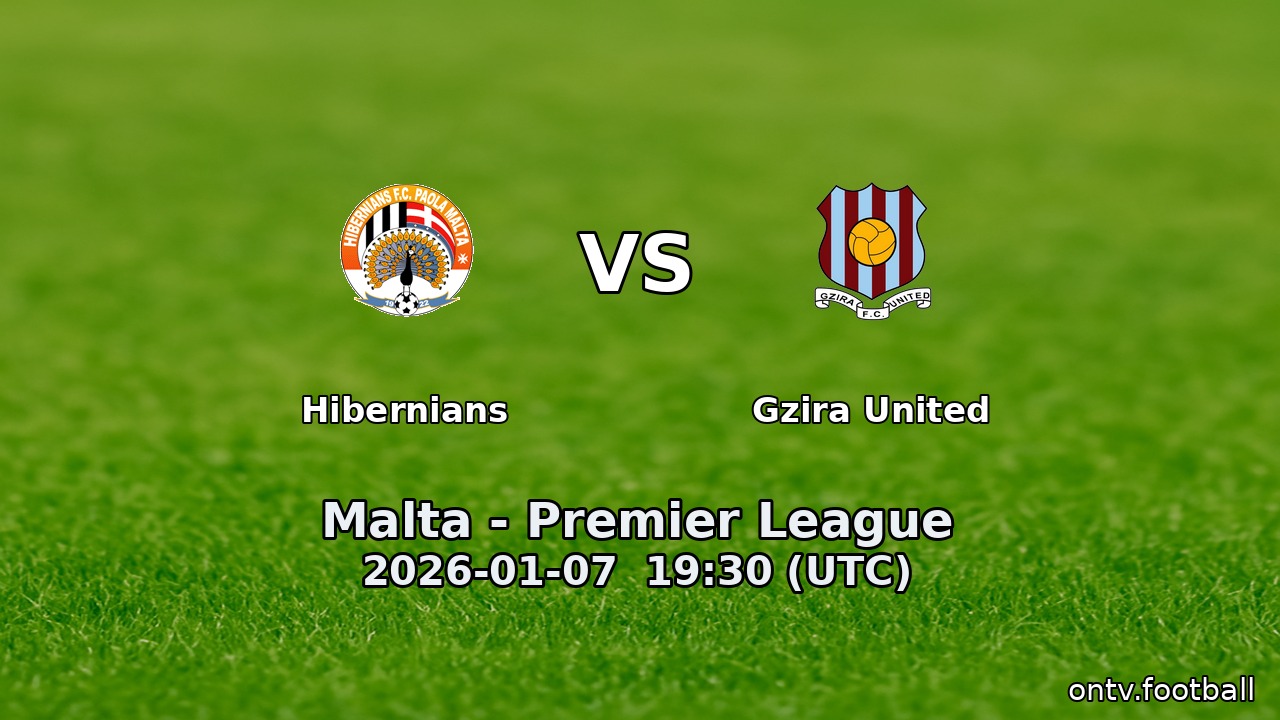 Hibernians vs Gzira United