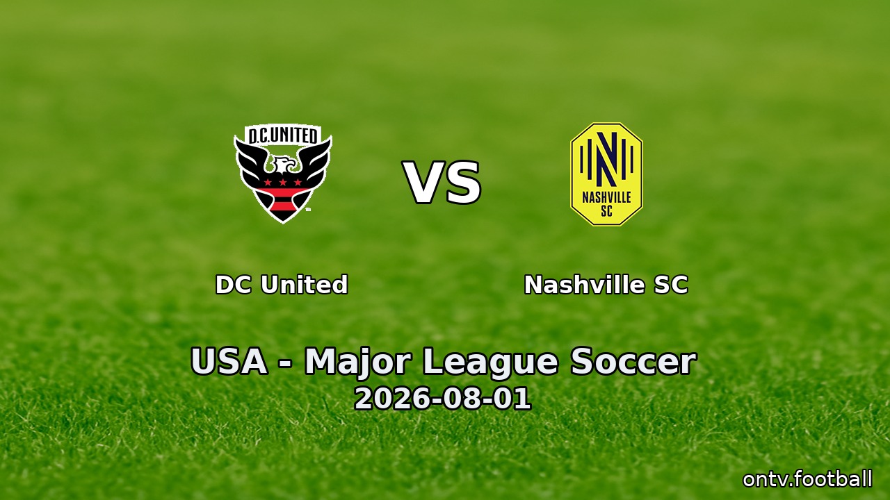 DC United vs Nashville SC