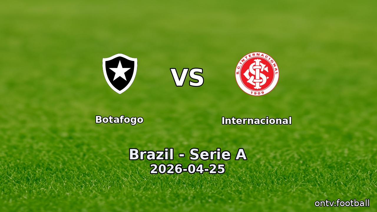 Botafogo vs Internacional