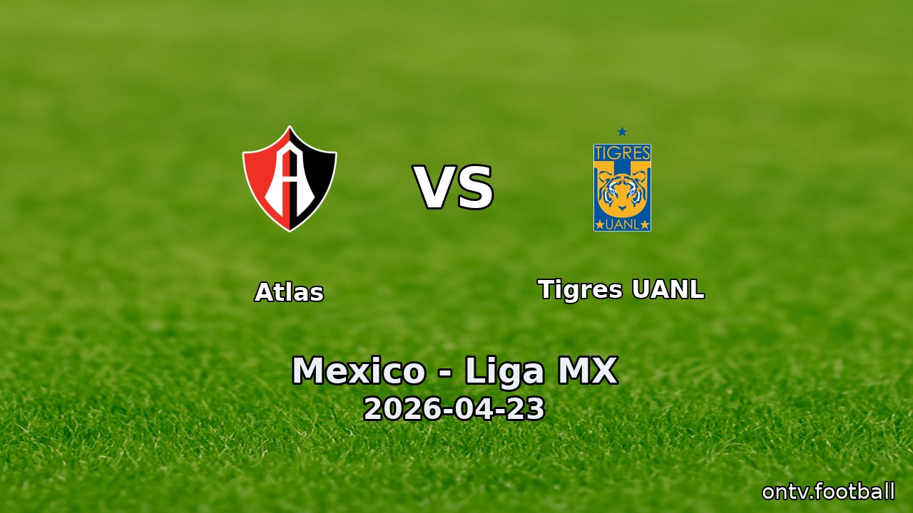 Atlas vs Tigres UANL