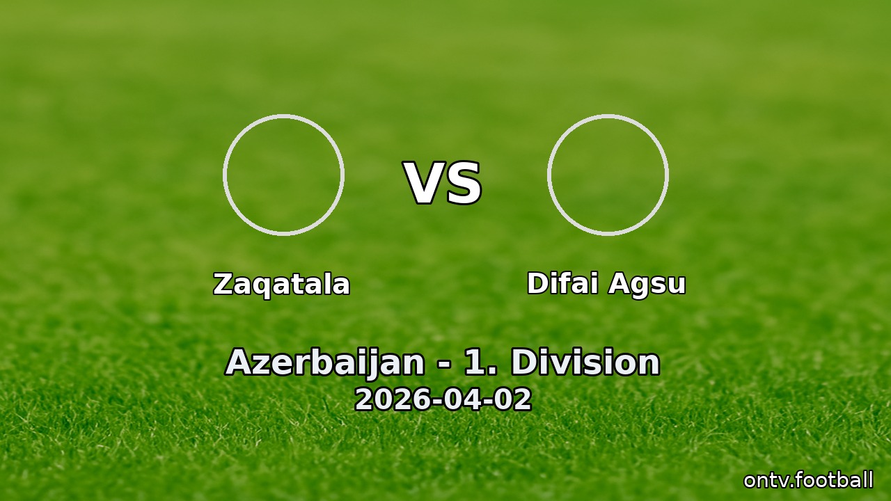 Zaqatala vs Difai Agsu