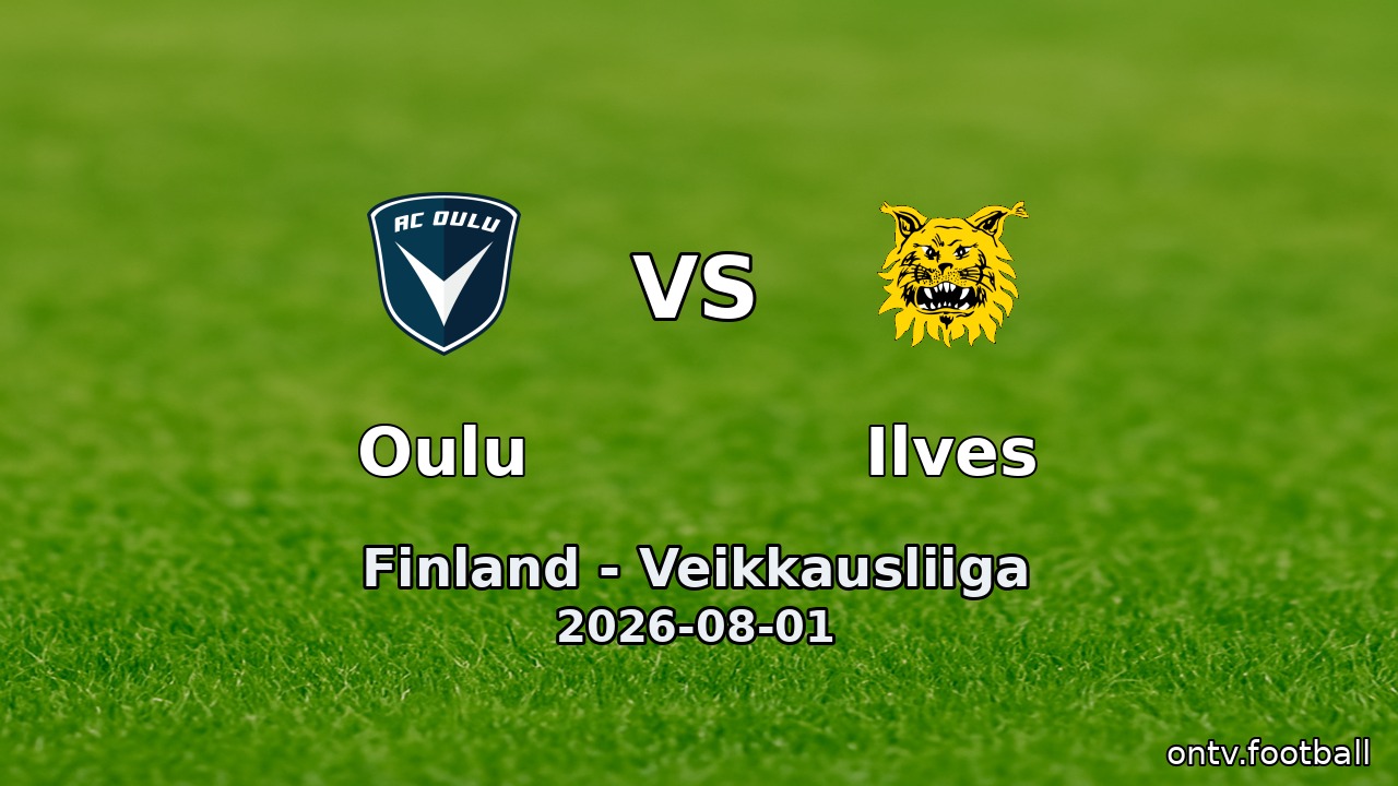 Oulu vs Ilves