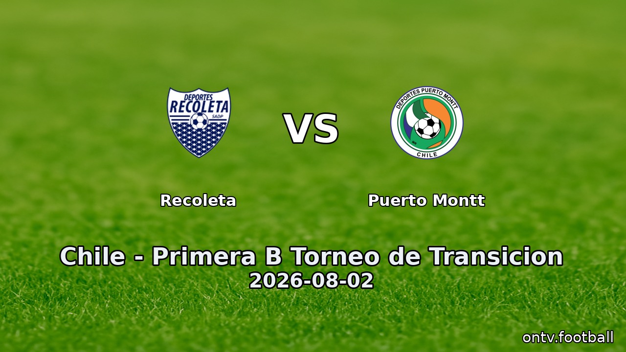 Recoleta vs Puerto Montt
