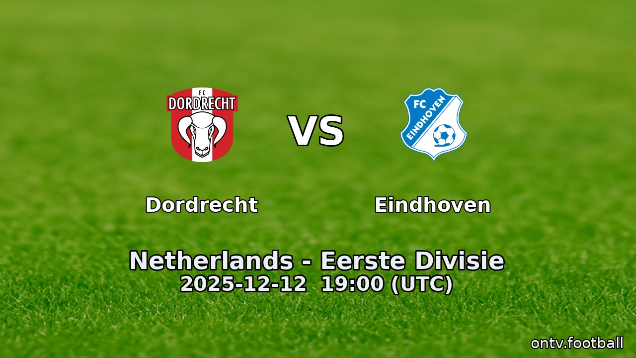 Dordrecht vs Eindhoven
